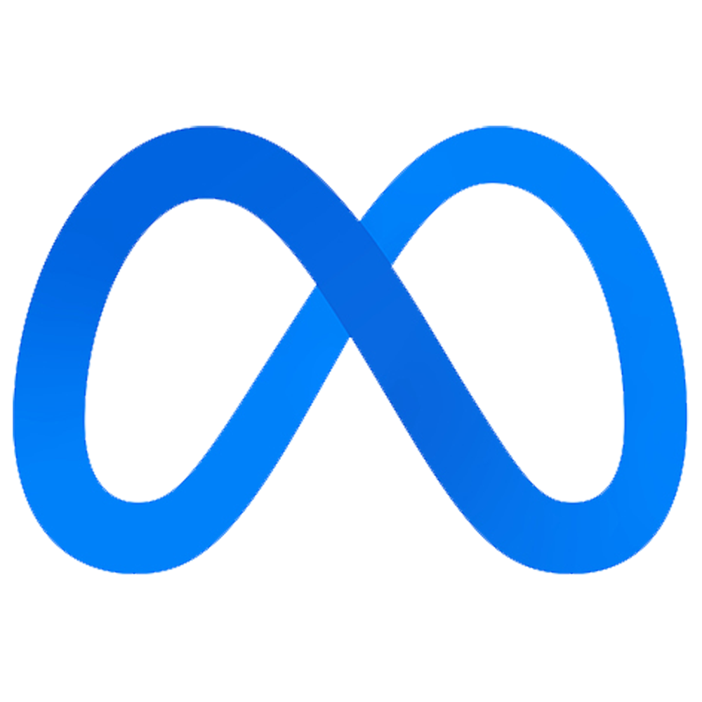 [CITYPNG.COM]Facebook Meta Logo Icon HD PNG - 1000x1000
